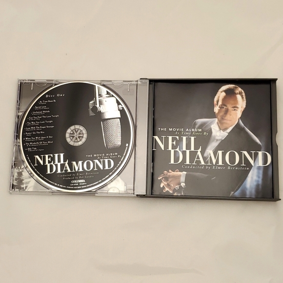 Neil Diamond The Movie Album As Time Goes By 2 CD set - Picture 3 of 4